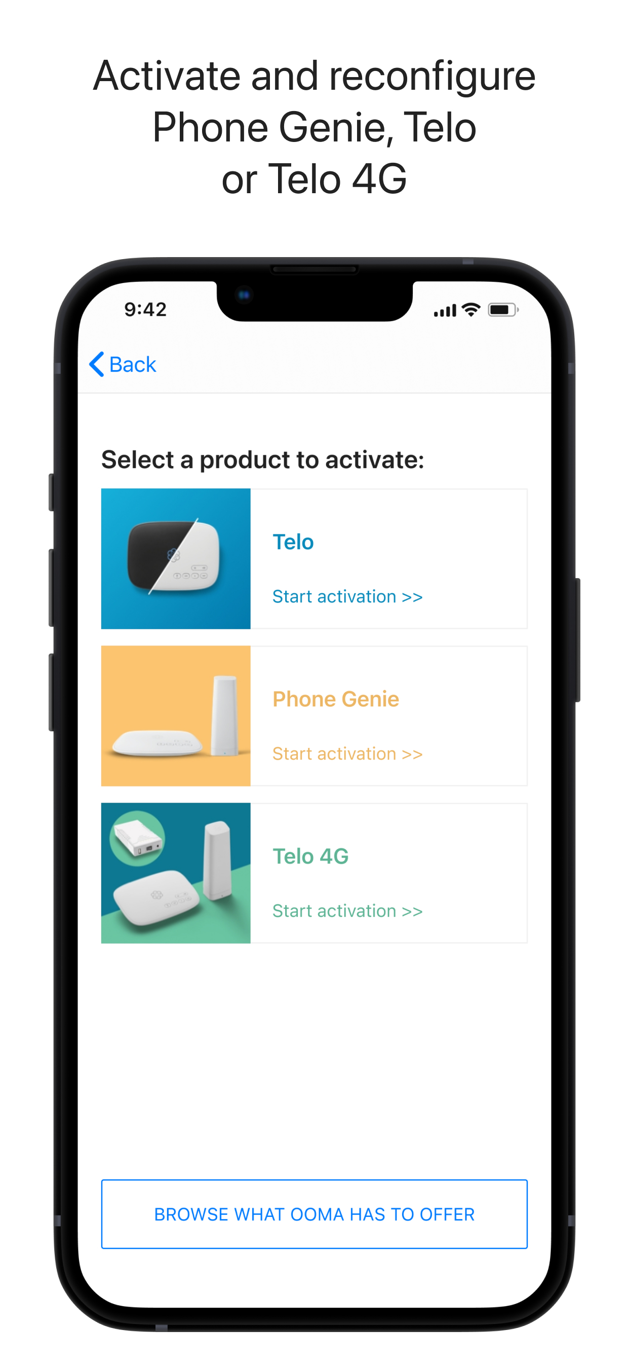 Ooma Setup
