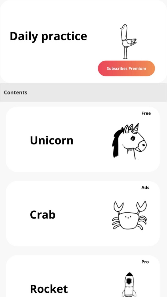 #1. EasyDrawing-StepByStep (iOS) 由: Lei Zhao