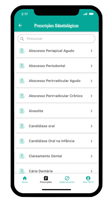 Prescrições Odonto Screenshot