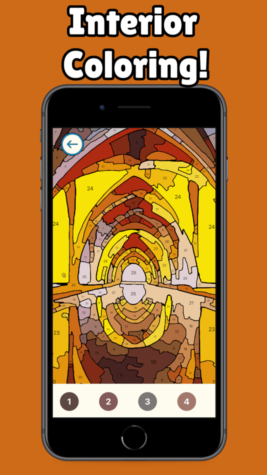 #5. Mega Color - Paint by Number (iOS) 由: Arcspark Innovation Inc.