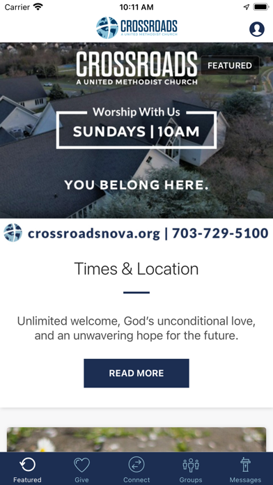 Crossroads UMC Screenshot