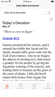 daily bible devotional + bible iphone screenshot 1
