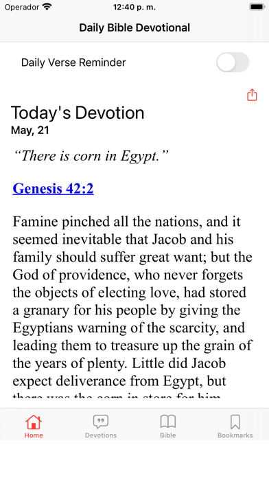 Daily Bible Devotional + Bible Screenshot