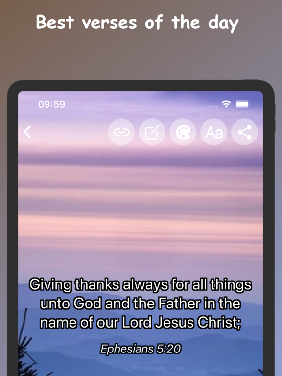 Screenshot #6 pour Bible Audio King James Version