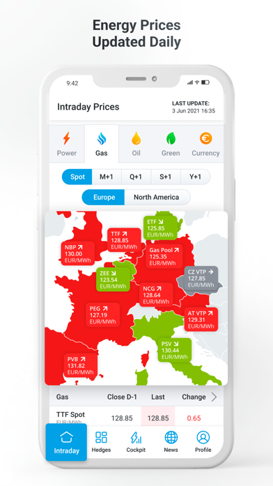 Energy Market Online Screenshot