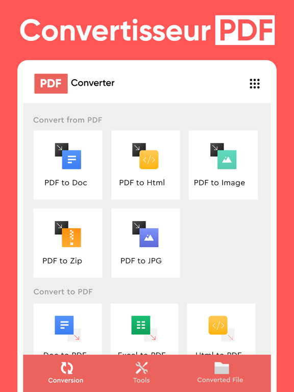 Screenshot #4 pour Convertisseur PDF. Scanner App