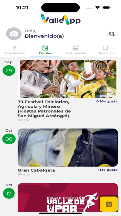 ValleApp Screenshot