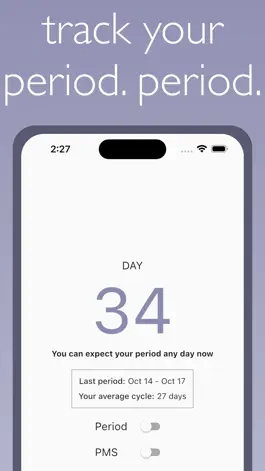 Game screenshot Tyd Period Tracker mod apk