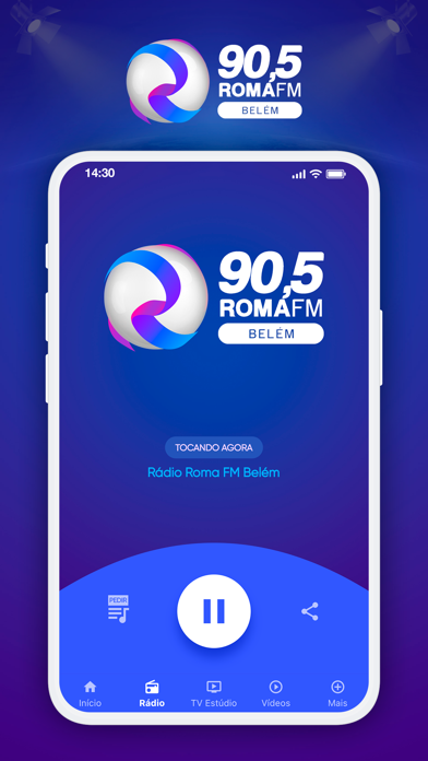 Rádio Roma FM - Belém Screenshot