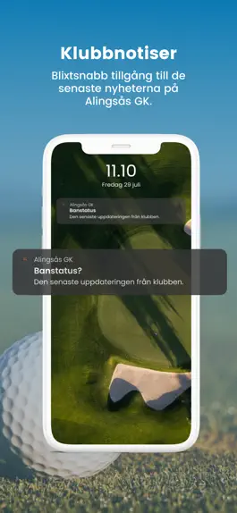 Game screenshot Alingsås Golfklubb apk