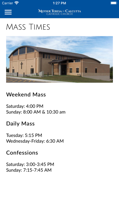 Mother Teresa - Topeka, KS Screenshot