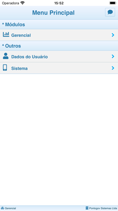 GOVGestão Mobile Screenshot