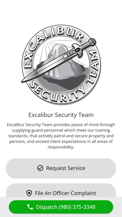 Excalibur Security Team Screenshot