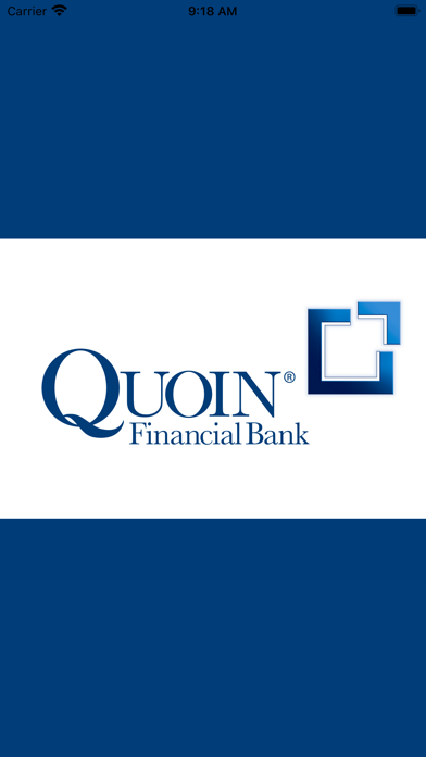 Quoin Financial Bank Mobile Screenshot