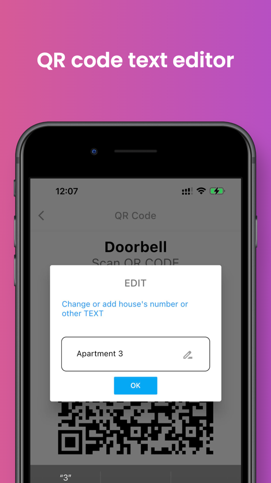 #6. MyBellQR Doorbell QR Code (iOS) بواسطة: Samuel souza