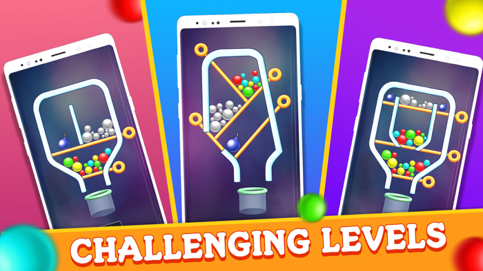 Pull the Pin Puzzle Game