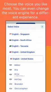 voice-over ai | text to speech iphone screenshot 2