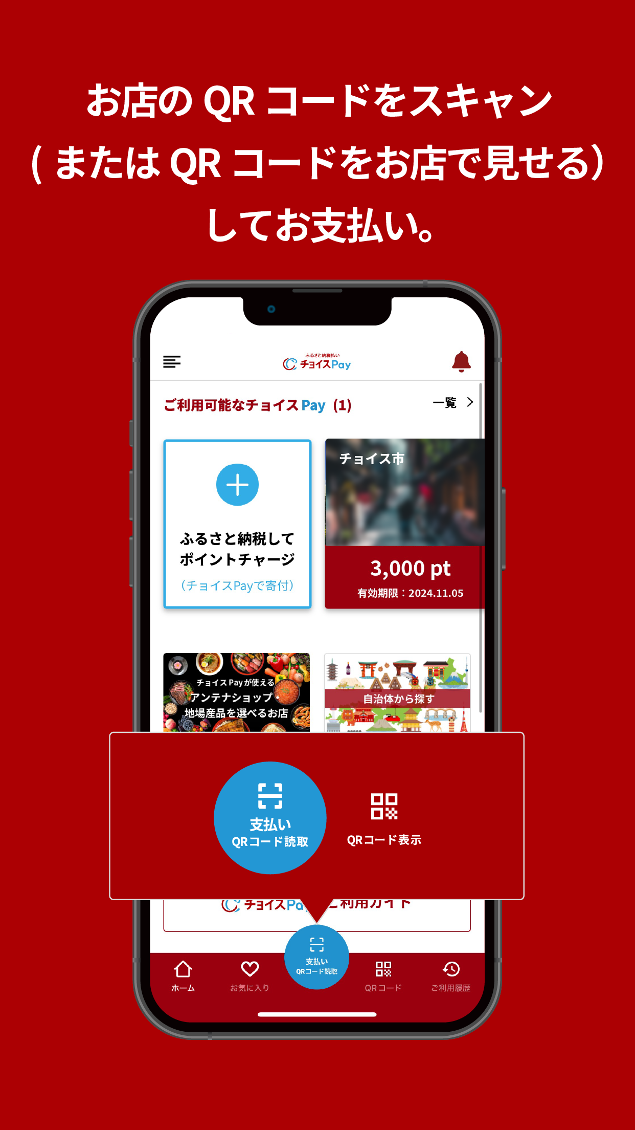ふるさと納税払い チョイスPay