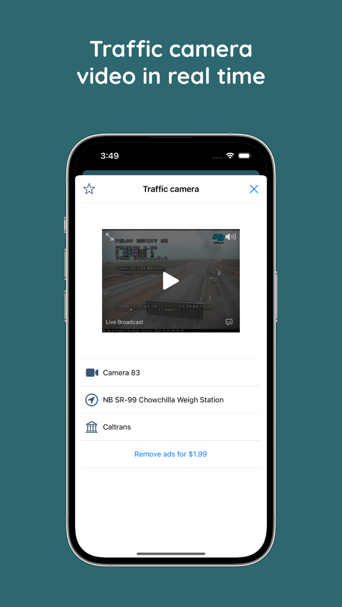 CACams - California traffic