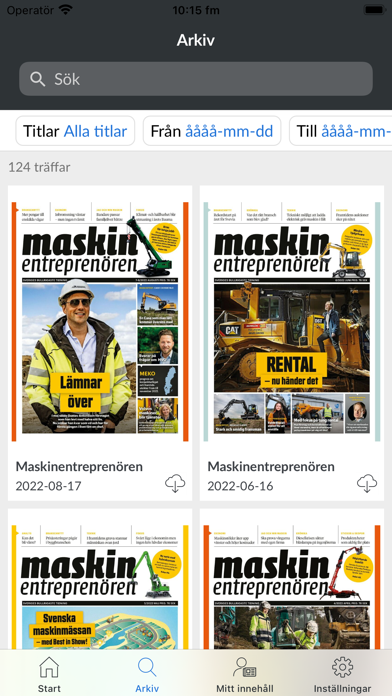 Maskinentreprenören Screenshot