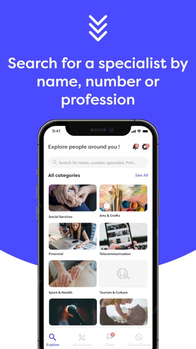 Findou: Search for Specialists Screenshot