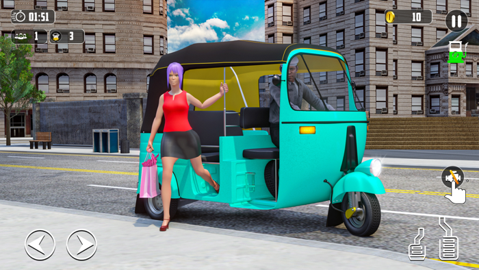 Tuk Tuk Rikshaw Taxi Simulator