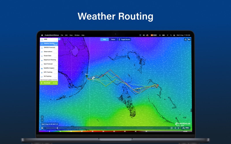 predictwind offshore weather iphone screenshot 4
