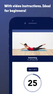 pilates workouts for beginners iphone screenshot 4