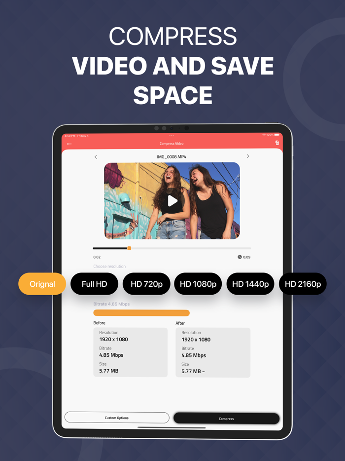 Compressor - for Photo and Video