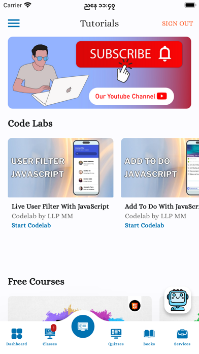 LLP Learning App Screenshot