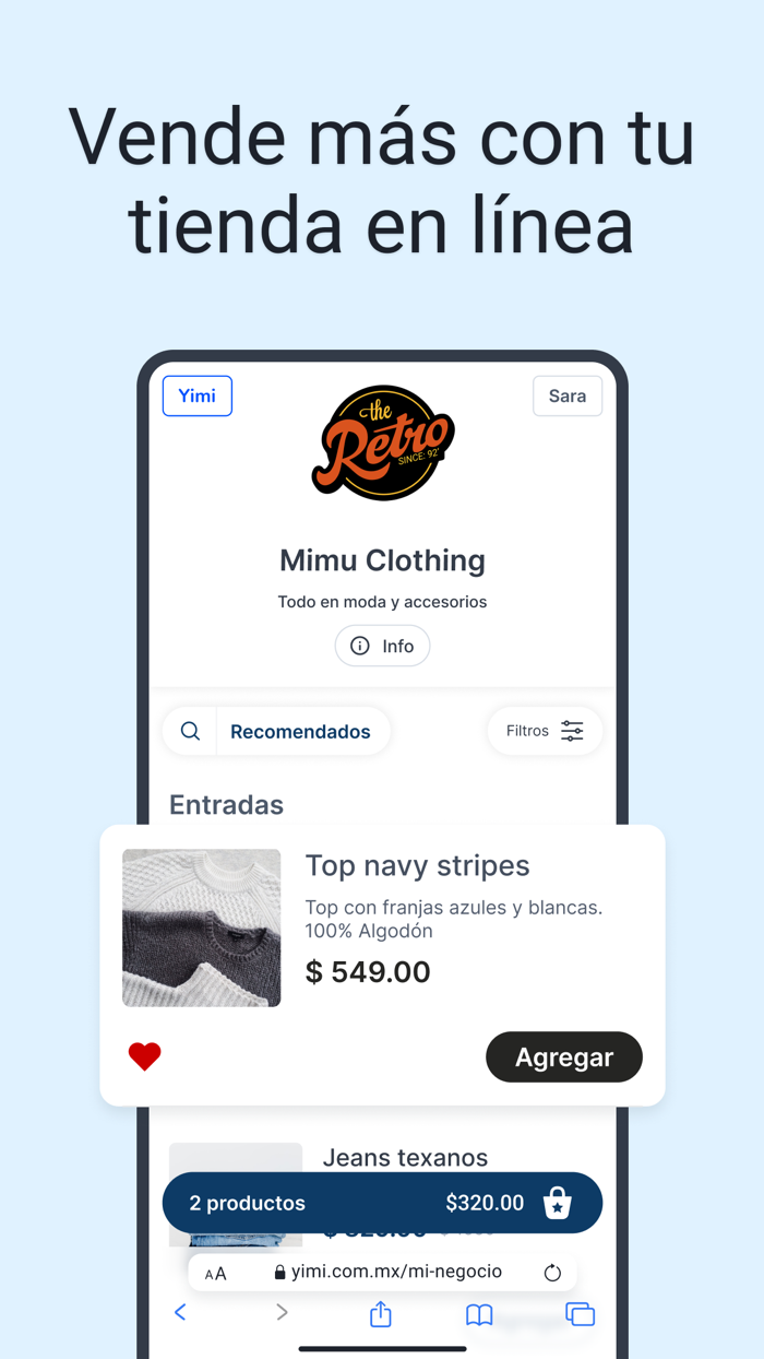 Yimi POS PDV y Tienda Online