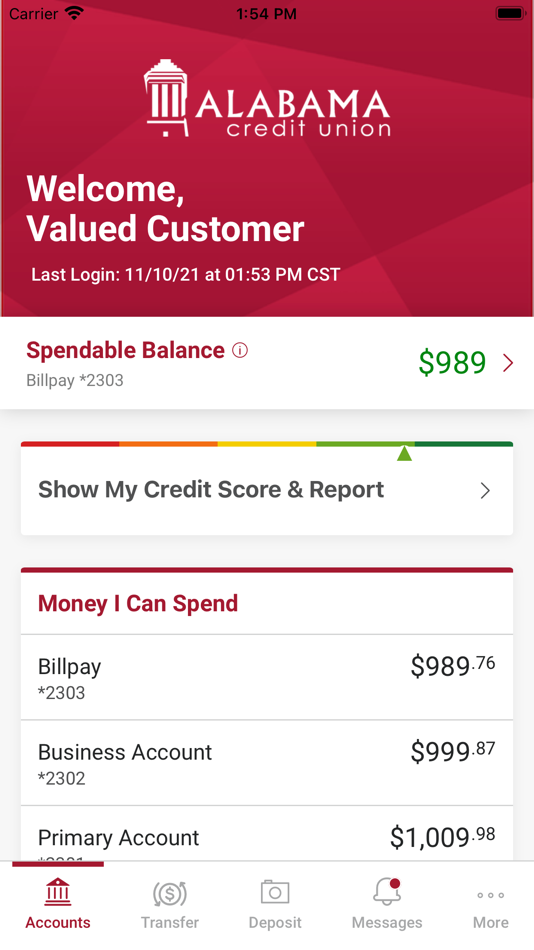 #3. Alabama CU - ACUmBranch℠ (iOS) 由: Alabama Credit Union
