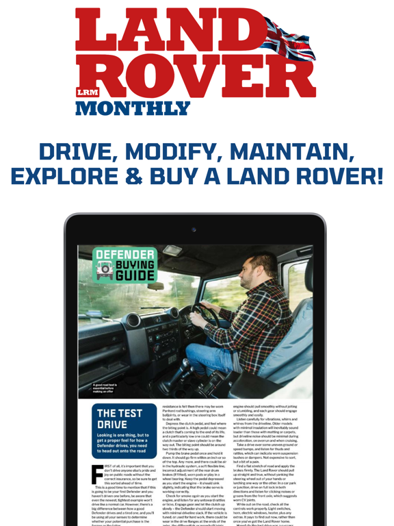 Screenshot #6 pour Land Rover Monthly