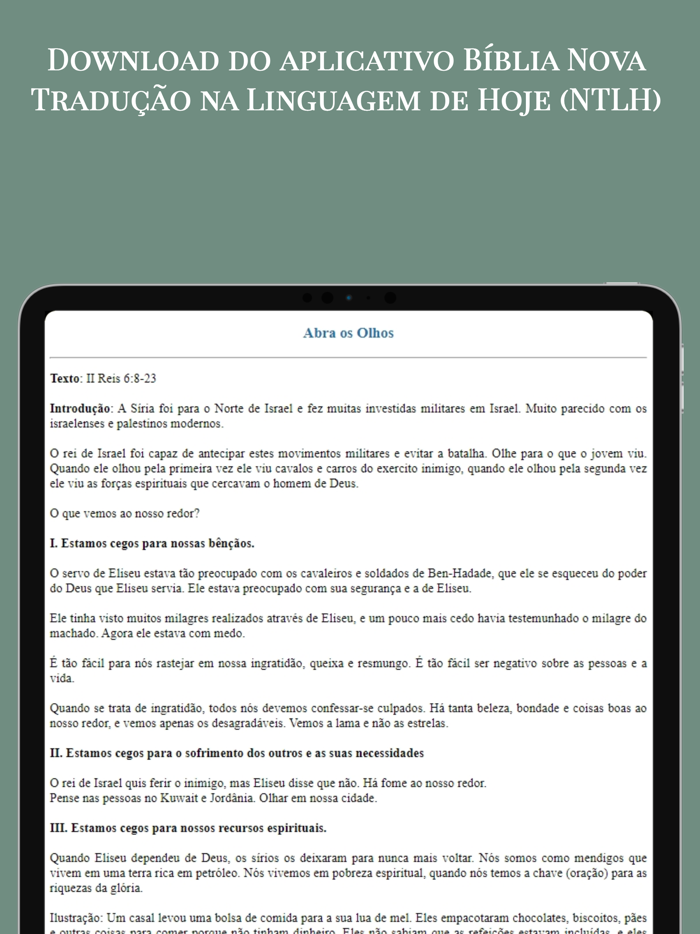 Bíblia Sagrada NTLH