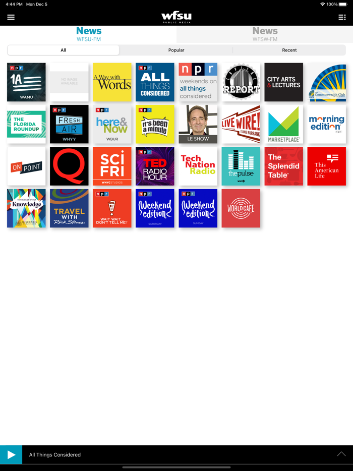 WFSU Public Radio App