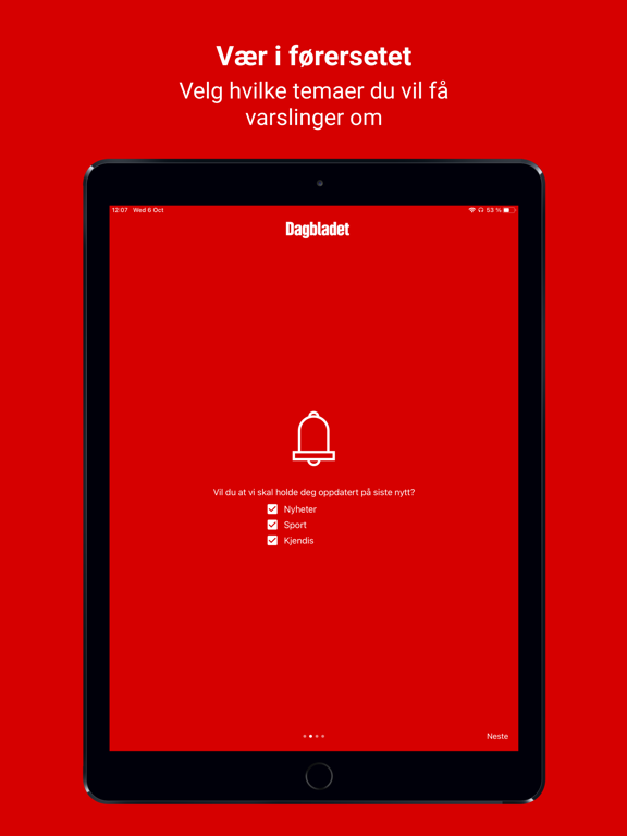 Screenshot #6 pour Dagbladet Nyheter