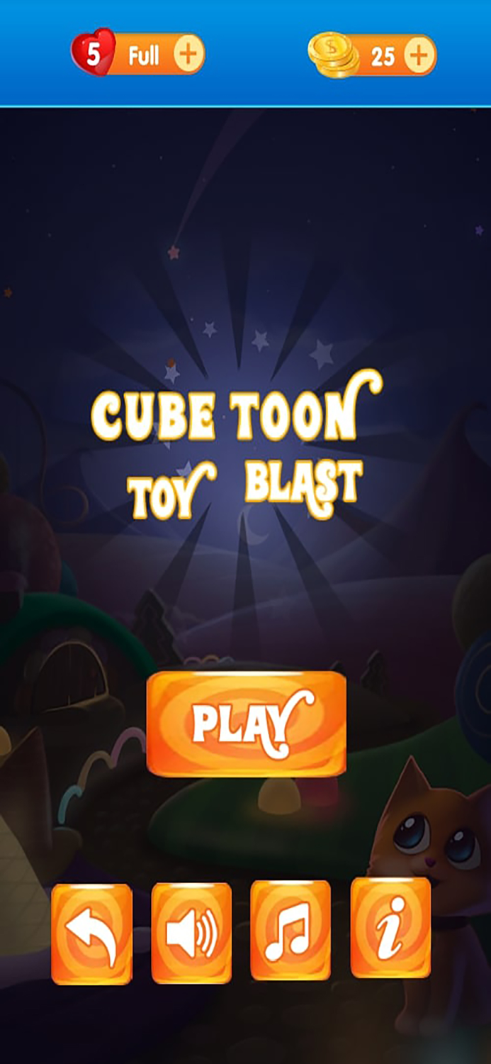 Cube Toon Toy Blast