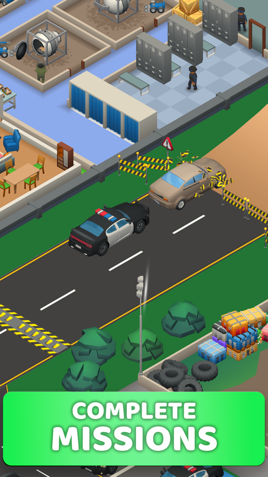 #5. Idle SWAT Academy Tycoon (iOS) Podle: IsCool Entertainment