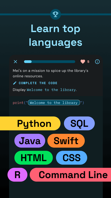 Encode: Learn to Code Screenshot