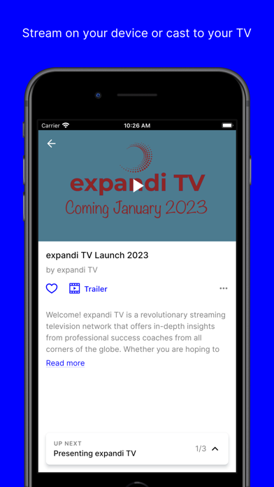 expandi TV Screenshot