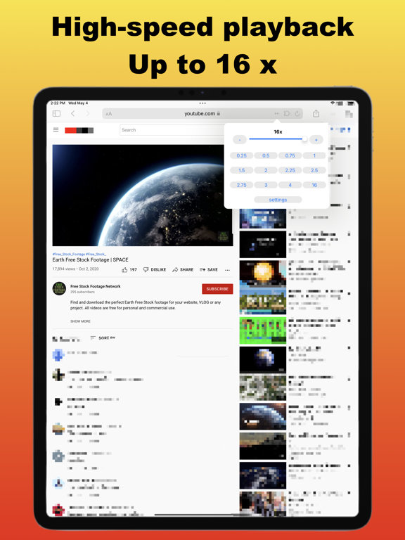 Change Video Speed for Safariのおすすめ画像2