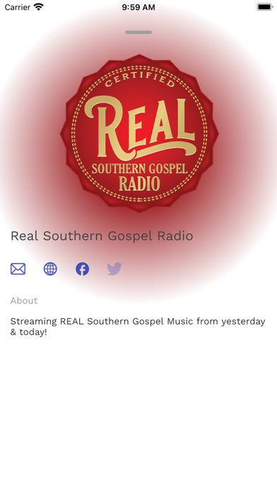 Real Southern Gospel Radio Screenshot