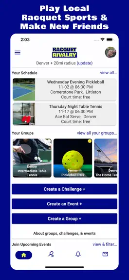 Game screenshot Racquet Rivalry: Tennis & More mod apk