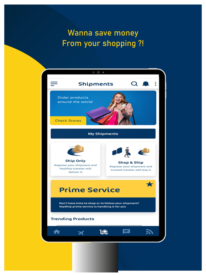 VoyShip - ship with travelers