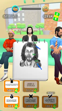 Game screenshot Drawing Strangers mod apk