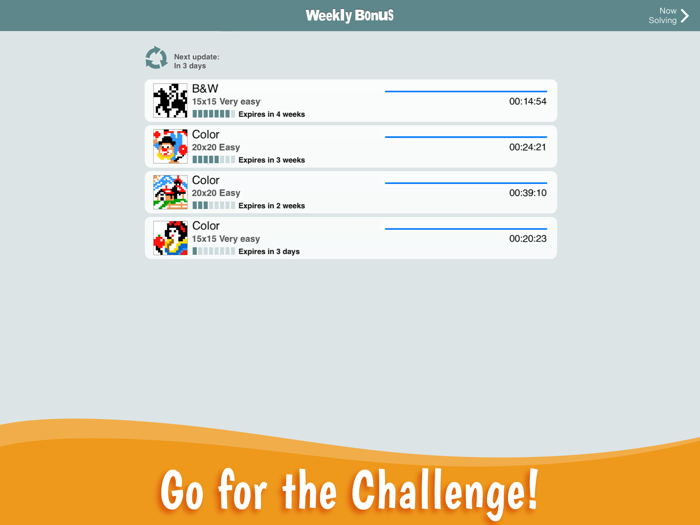 Pic-a-Pix Nonogram Color