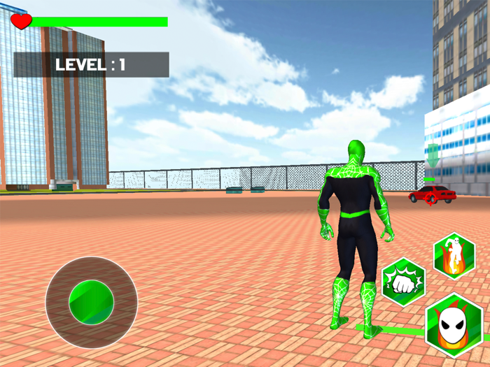 araña cuerda héroe hombre 3D