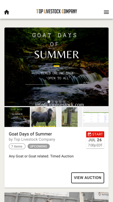Top Livestock Auction Screenshot