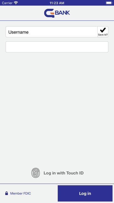 GBank Business Mobile Screenshot
