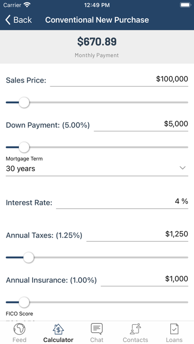 AAFMAA Mortgage Services Screenshot